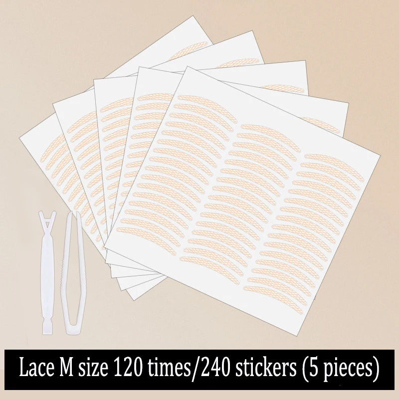 240 pieces of patches for droopy eyelids, adhesive tape, invisible double eyelid stickers, invisible fallen eyelids MB310