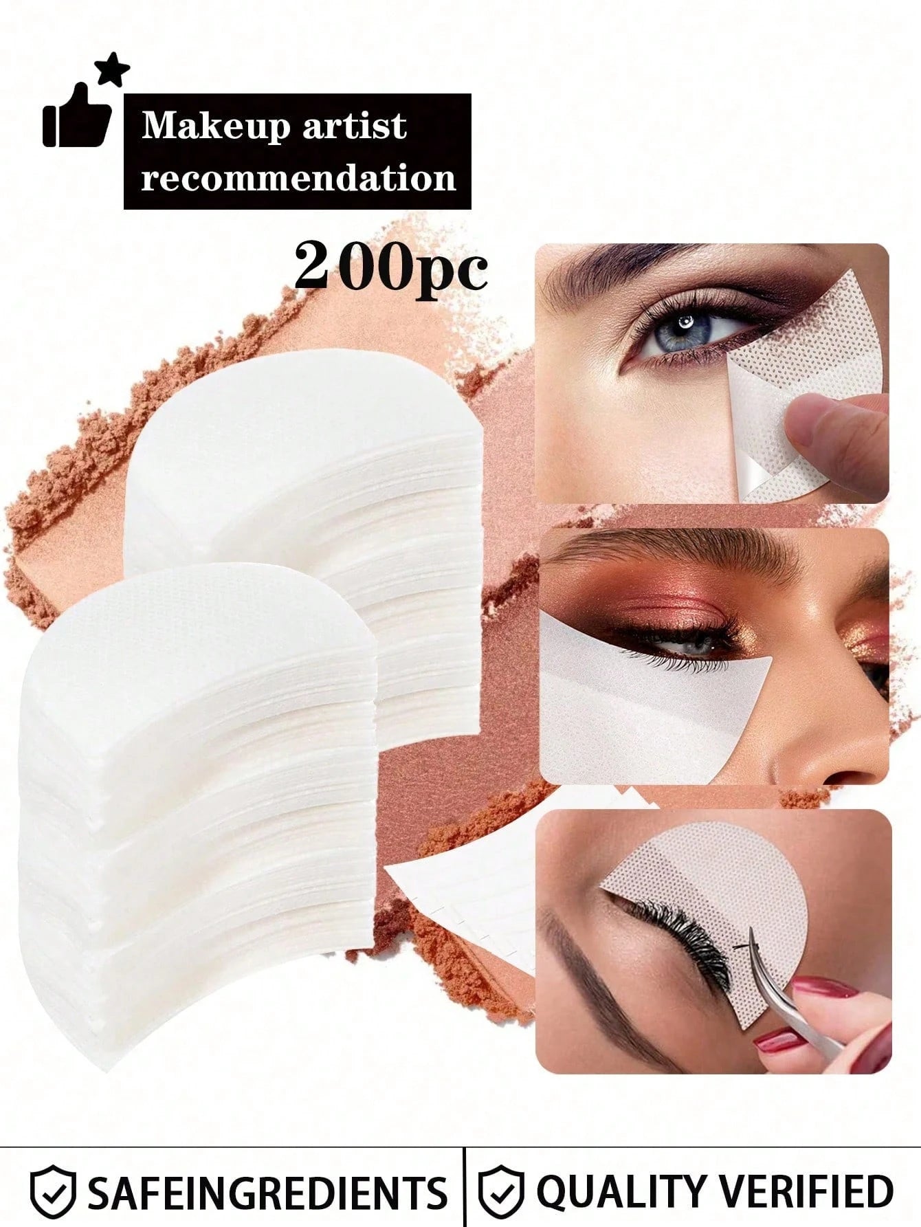 50/10/150/200 pieces eyelid stickers, eyeliner stickers, eyeshadow protectors, eye makeup applicators, eyelash extension tools