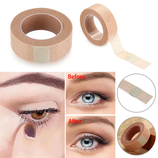 1/3 Rolle Mehrzweck-Doppellidband, natürliches, unsichtbares, einseitig klebendes Augenlifting-Aufkleber, Lidschatten, Eyeliner, Make-up-Tool