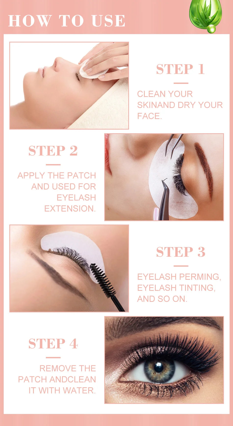 50 paare/lose Augenklappen Wimpern verlängerung unter Augen pads Hydro gel pflaster für Verlängerung Augen pads für Wimpern verlängerung Make-up wimpernverlängerung zubehör  wimpern zubehör augenpads wimpern