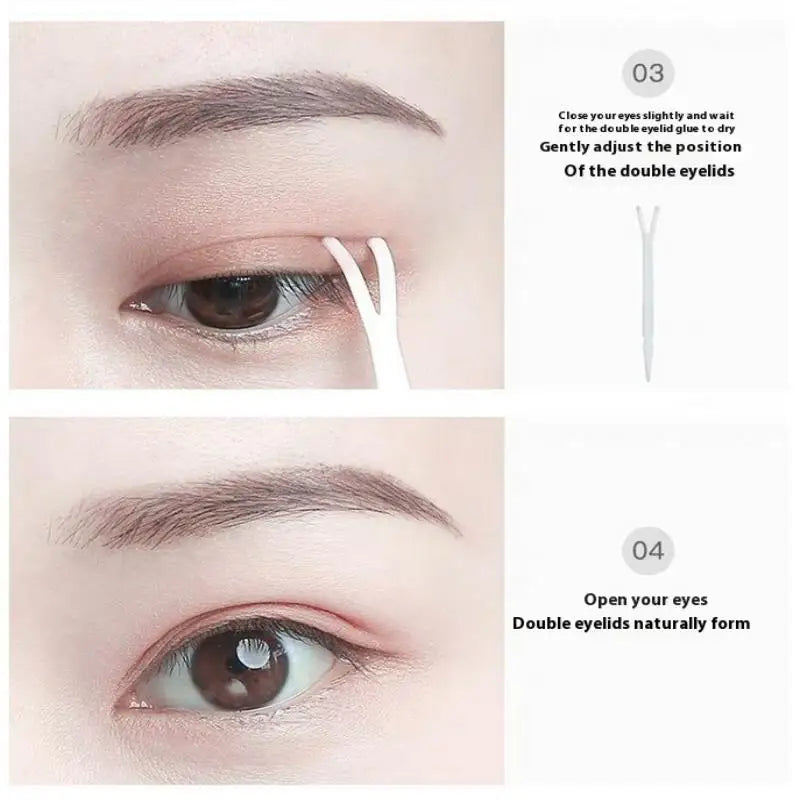 360 pieces/roll invisible double-sided adhesive tapes in skin color, eye makeup accessories for hooded eyelids, lifter strips and traceless adhesive tape