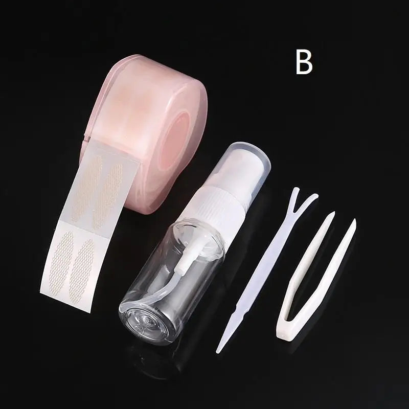 360 pieces/roll invisible double-sided adhesive tapes in skin color, eye makeup accessories for hooded eyelids, lifter strips and traceless adhesive tape