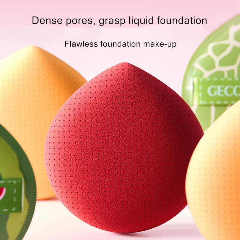 2 stücke Cosmetic Puff Super Weichen Schwamm Air Kissen Puderquasten Foundation Concealer Mixer Applikator Trockenen und Nassen Make-Up-Tools