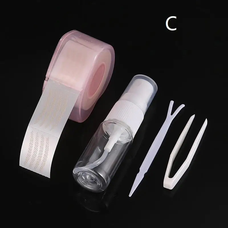 360 pieces/roll invisible double-sided adhesive tapes in skin color, eye makeup accessories for hooded eyelids, lifter strips and traceless adhesive tape