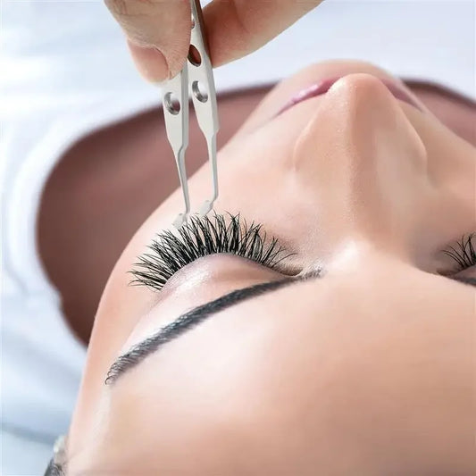 1 stück Edelstahl/Titanium Meibom-massage Pinzette Clamp Drüse Klappe Augenlid Zange Clip Augenaugen Werkzeug Make-Up Schönheit