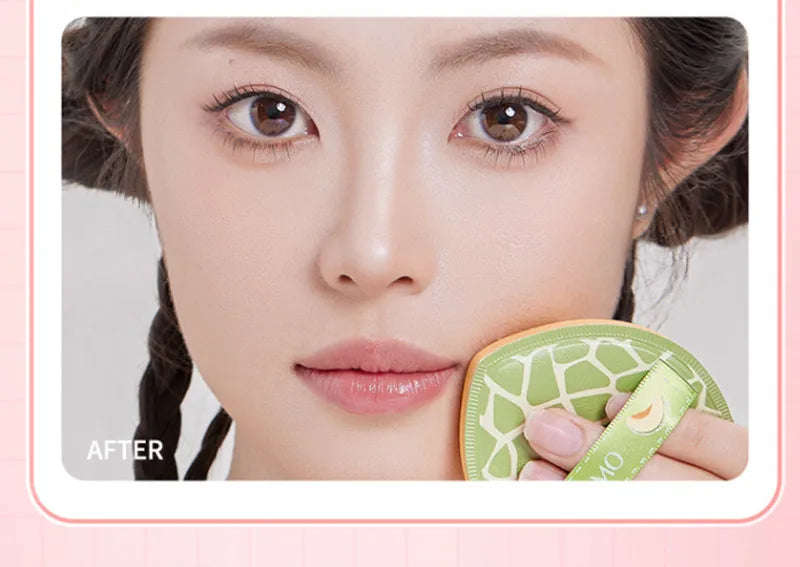 2 stücke Cosmetic Puff Super Weichen Schwamm Air Kissen Puderquasten Foundation Concealer Mixer Applikator Trockenen und Nassen Make-Up-Tools