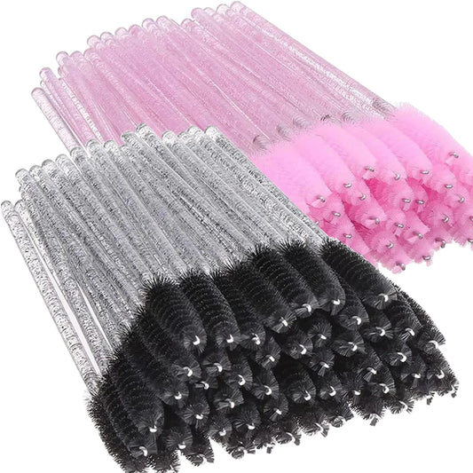 500Pcs Lash Pinsel Einweg Wimpern Verlängerung Pinsel Make-Up-Tool Für Mascara Wands Applikator Spooler Werkzeuge Großhändler