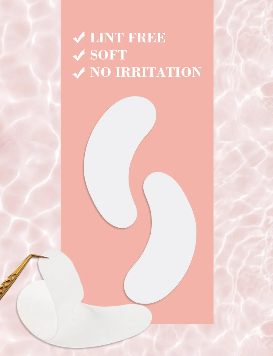 50 paare/lose Augenklappen Wimpern verlängerung unter Augen pads Hydro gel pflaster für Verlängerung Augen pads für Wimpern verlängerung Make-up wimpernverlängerung zubehör  wimpern zubehör augenpads wimpern