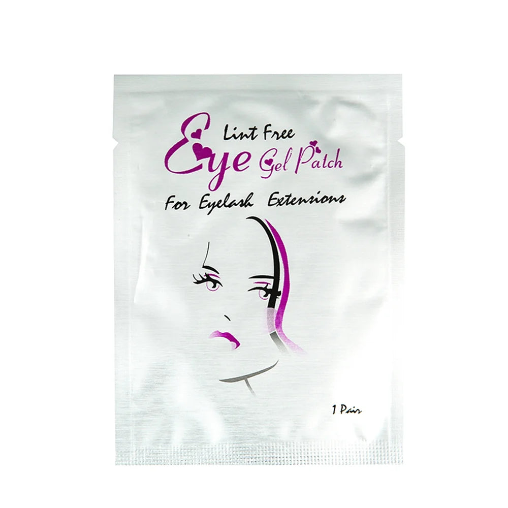 50 paare/lose Augenklappen Wimpern verlängerung unter Augen pads Hydro gel pflaster für Verlängerung Augen pads für Wimpern verlängerung Make-up wimpernverlängerung zubehör  wimpern zubehör augenpads wimpern
