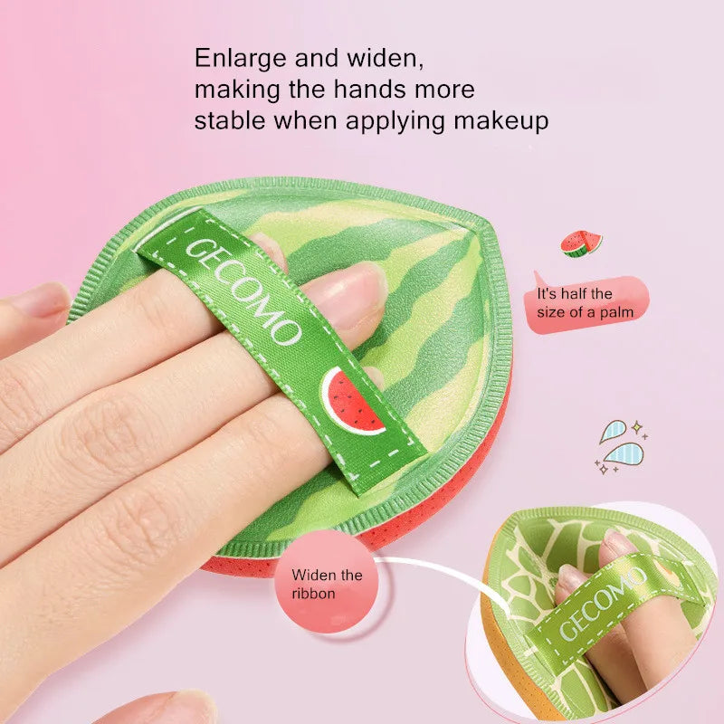 2 stücke Cosmetic Puff Super Weichen Schwamm Air Kissen Puderquasten Foundation Concealer Mixer Applikator Trockenen und Nassen Make-Up-Tools