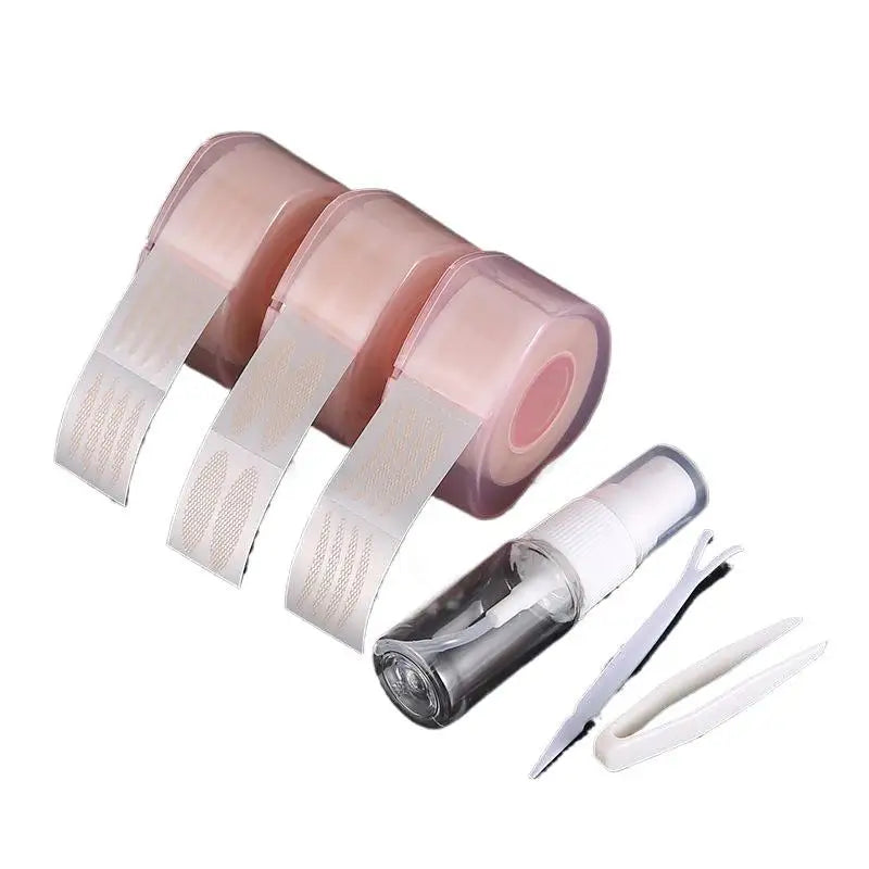 360 pieces/roll invisible double-sided adhesive tapes in skin color, eye makeup accessories for hooded eyelids, lifter strips and traceless adhesive tape