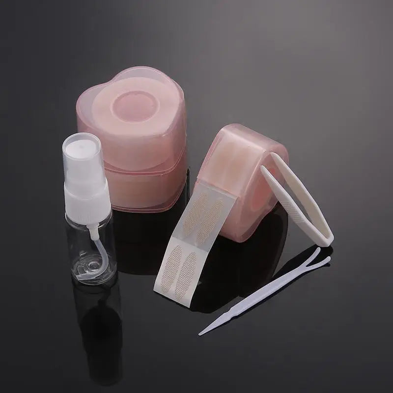 360 pieces/roll invisible double-sided adhesive tapes in skin color, eye makeup accessories for hooded eyelids, lifter strips and traceless adhesive tape