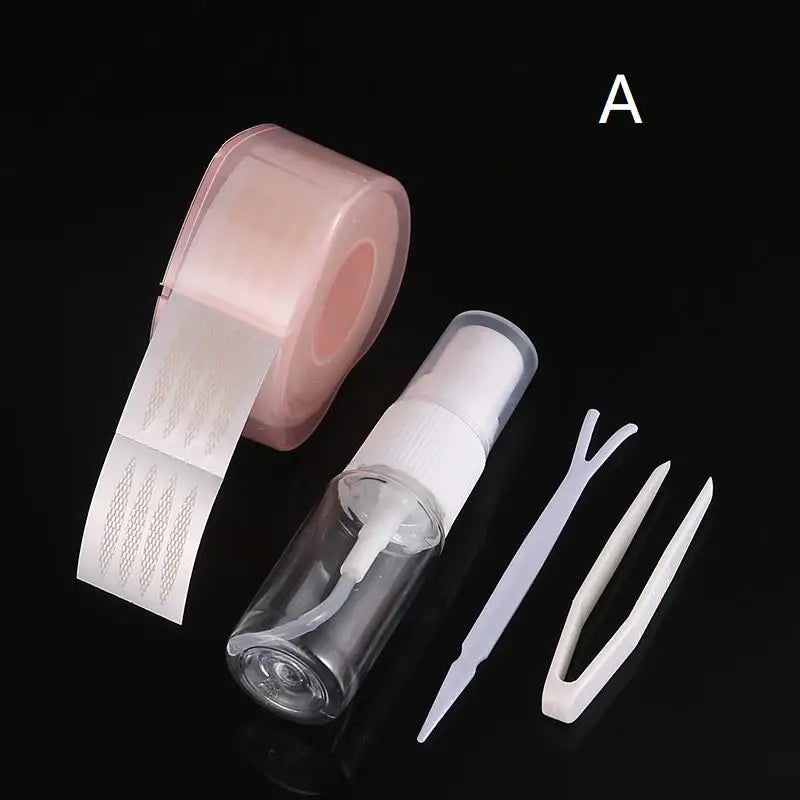 360 pieces/roll invisible double-sided adhesive tapes in skin color, eye makeup accessories for hooded eyelids, lifter strips and traceless adhesive tape